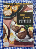 VINTAGE Cook Book, Mid Century Culinary Arts Institute, 250 Ways of Serving POTATOES, Delicious Recipes,48 Pages , Collectible Cook Books