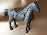 FABULOUS Antique Authentic Tibetan Bronze Horse Statue, Wonderful To Display, Decorative
