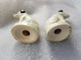 WONDERFUL Authentic Vintage Iconic RCA Victor Nipper the Dog Porcelain Salt and Pepper Shakers
