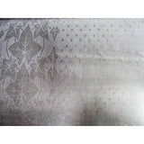 LOVELY Antique Irish Linen Damask Linen Dinner Napkins Set of 6 Ivy Leaves n Polka Dots Pattern,Chateau Chic Antique Table Linens Never Used