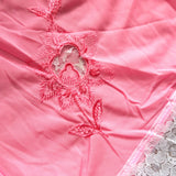 CUTE 1960s Vintage Pettipants Panties, SHOCKING PINK and White Lace, Never Worn, Collectible Vintage Lingerie