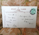 FABULOUS 1907 Postcard, Trent With Woolacombe Terra Cotta Kettle Teapot, Suitable To Frame, Collectible Antique Postcards