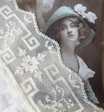 FINEST Filet Lace Edwardian Collar
