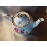 LOVELY Vintage Teapot,English Bone China 5 Cup Teapot,Royal Albert AMERICAN BEAUTY,Romantic Pink Cabbage Roses,Collectible Vintage Teapots