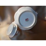 LOVELY Vintage Teapot,English Bone China 5 Cup Teapot,Royal Albert AMERICAN BEAUTY,Romantic Pink Cabbage Roses,Collectible Vintage Teapots