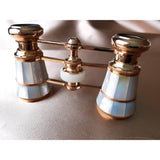 BEAUTIFUL Vintage Mother of Pearl Opera Glasses, French Mignon, Gift Worthy Condition Theatre Glasses, Collectible Opera Glasses