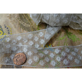 LOVELY Antique French Lace,Cotton Lace Trim,Delicate Intricate Pattern,Dolls,Christening Gowns,Bridal Lace,Heirloom Sewing,Collectible Lace