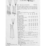 60s  GLAM Evening Party Cocktail Dress Pattern VOGUE 6614 Three Lovely Versions 2 Lengths Bust 32 Vintage Sewing Pattern UNCUT