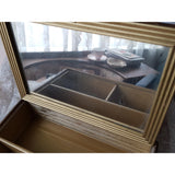 BEAUTIFUL French Antique Box,Jewelry Box,Trinket Box,Make Up Box,Vanity Display,Lovely Watteau Scene,French Chateau Decor, Collectible Boxes