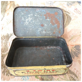 RARE Antique 3 Twins Fine Cut Smoking Tobacco Tin, Landau & Cormack, Wonderful Graphics, 3 Gibson Like Ladies, Collectible Advertising, Vintage Tins