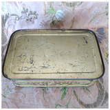 RARE Antique 3 Twins Fine Cut Smoking Tobacco Tin, Landau & Cormack, Wonderful Graphics, 3 Gibson Like Ladies, Collectible Advertising, Vintage Tins