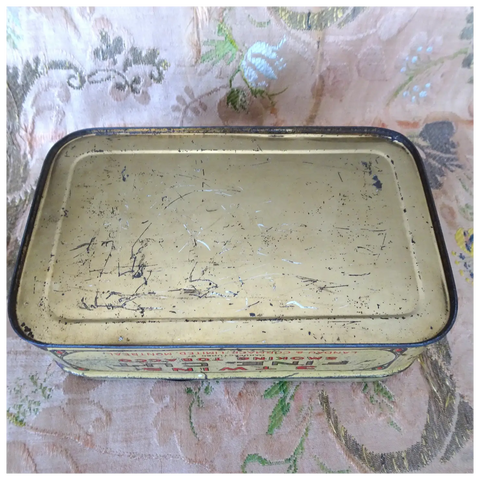 RARE Antique 3 Twins Fine Cut Smoking Tobacco Tin, Landau & Cormack, Wonderful Graphics, 3 Gibson Like Ladies, Collectible Advertising, Vintage Tins