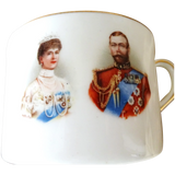 LOVELY Royal Doulton Royalty Commemorative, King George V ,1911 Coronation Bone China Cup, Collectible English Royalty