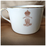 LOVELY Royal Doulton Royalty Commemorative, King George V ,1911 Coronation Bone China Cup, Collectible English Royalty