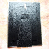 FABULOUS Art Deco Chrome Table Top Photo Frame, Includes Movie Star Picture of Robert Sterling, Collectible Picture Frames