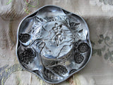 GORGEOUS Repoussé Antique Sterling Silver Dish, English Made, Exceptional Silver Work, Unique Design, High Quality Silver Workmanship, Collectible Silver