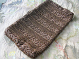 BEAUTIFUL 1930s Art Deco WALBORG Purse, Belgium Evening Bag,Clutch Purse,Copper Bronze Micro Beaded HandBag,Collectible Antique Purses