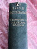 RARE The Rose Encyclopaedia By T Geoffrey W Henslow Organising Secretary Royal International Horticultural Exhibition 1912 A MUST For The Gardner Rose Lover Collectible Book