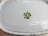 FABULOUS Antique NIPPON Handled Basket Dish Gorgeous Hand Painted Rich PINK ROSES Flowers Lush Gold Handle Highly Decorative Porcelain Handled Basket Collectible Nippon China