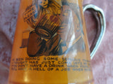 Antique Lord Nelson England Tankard Beer Mug Vintage English Pottery Man Cave Beer Stein Great Gift For Men Collectible Tankards