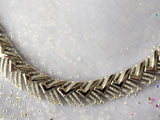 CLASSY Vintage MONET Necklace,Very Princess Margaret The Crown,Day or Evening Necklace,Collectible Vintage Jewelry