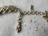 CLASSY Vintage MONET Necklace,Very Princess Margaret The Crown,Day or Evening Necklace,Collectible Vintage Jewelry