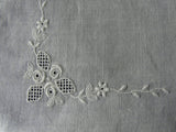 Beautiful Vintage Lace Hankie BRIDAL WEDDING HANDKERCHIEF Hanky Fancy Lace lovely Hand Embroidery Openwork Perfect For Bride