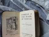 Antique Miniature Book Shakespeare Leather Bound Perfect For Dolls Doll House