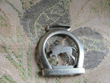 BEAUTIFUL Victorian Detailed Figural Horse Fob Jockey Horse Racing Equestrian Watch Fob Pendant Antique Jewelry Jewellery