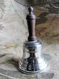 BEAUTIFUL Antique English Hallmarked Sterling Silver BELL Lovely Workmanship Decorative Lovely Ring Sound Perfect Gift For Bell Collector