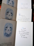 Beautiful Vintage Religious Easter Cards, Never Used, Collectible Easter Greeting Cards