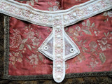 RESERVED GORGEOUS Victorian French High Neck Collar, Victorian Edwardian Lace, Heirloom Sewing,Collectible Vintage Clothing ,Collectible Lace Collars