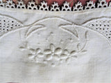 RESERVED GORGEOUS Victorian High Neck Collar, Victorian Edwardian Embroidered linen Lace, Heirloom Sewing,Collectible Vintage Clothing ,Collectible Lace Collars