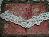 RESERVED UNIQUE Victorian High Neck Hand Made Lace Collar, Victorian Edwardian Lace,Heirloom Sewing,Collectible Vintage Clothing ,Collectible Lace Collars
