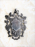 ELEGANT Antique English Sterling Silver Ornate Fob Pendant Silversmith WHH William Hair Haseler Liberty Cymric Archibald Knox Collectible Antique Silver Antique Jewelry