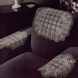 VINTAGE 1940s Crochet Book Coats Clark 241 Pineapples on Parade Crocheted Patterns Chair Sets,Doilies, Bedspread,Tablecloth Etc