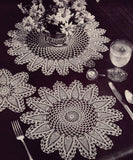 VINTAGE 1940s Crochet Book Coats Clark 241 Pineapples on Parade Crocheted Patterns Chair Sets,Doilies, Bedspread,Tablecloth Etc