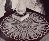 VINTAGE 1940s Coats Clark 252 Book Pineapple Pageant Crochet Patterns Ruffled Lace Doilies