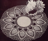 VINTAGE 1940s Coats Clark 252 Book Pineapple Pageant Crochet Patterns Ruffled Lace Doilies