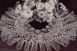 VINTAGE 1940s Coats Clark 252 Book Pineapple Pageant Crochet Patterns Ruffled Lace Doilies