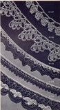 VINTAGE 1940s Coats n Clarks Crochet Book 254 Lace Crocheted Edgings Hairpin Lace Patterns Collar Cuffs Motifs Lovely Designs