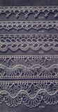 VINTAGE 1940s Coats n Clarks Crochet Book 254 Lace Crocheted Edgings Hairpin Lace Patterns Collar Cuffs Motifs Lovely Designs