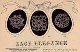 VINTAGE 1940s Crochet and Tatted Designs Star Book 30 Lovely Crocheted Lace and Tatting Patterns Doilies Trims Collars etc