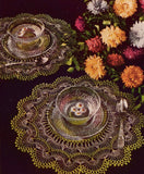 VINTAGE 1950s Star 87 Crochet Book Doilies Gems of Color Crocheted Patterns Beautiful Figural Lace Flower Ruffle Hairpin Lace Doilies