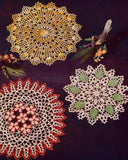 VINTAGE 1950s Star 87 Crochet Book Doilies Gems of Color Crocheted Patterns Beautiful Figural Lace Flower Ruffle Hairpin Lace Doilies