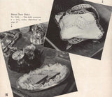 1940s Clarks Crochet for Tables Book No. 202 Beautiful Patterns For Crocheted Table Linens