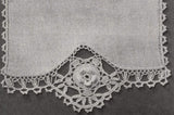 1940s Clarks Crochet for Tables Book No. 202 Beautiful Patterns For Crocheted Table Linens
