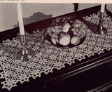 1940s Vintage CROCHET Lace Book Coats Clark 238 Old New Crochet Favorites Patterns Doilies Tablecloths Aprons Bedspreads and More