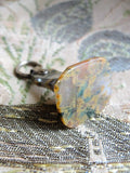 BEAUTIFUL Victorian Elegant Watch Fob Never Engraved Seal Pendant Agate Stone Antique Jewelry