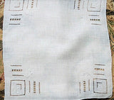 Vintage WEDDING HANDKERCHIEF Art Deco Raised Embroidery Bridal Hankie Stunning Madeira Drawnthread Work Linen Hanky